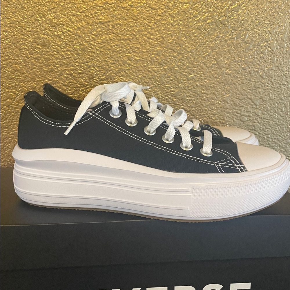 CHUCK TAYLOR ALL STAR MOVE CANVAS PLATFORM SNEAKERS NEW! - Picture 3 of 8